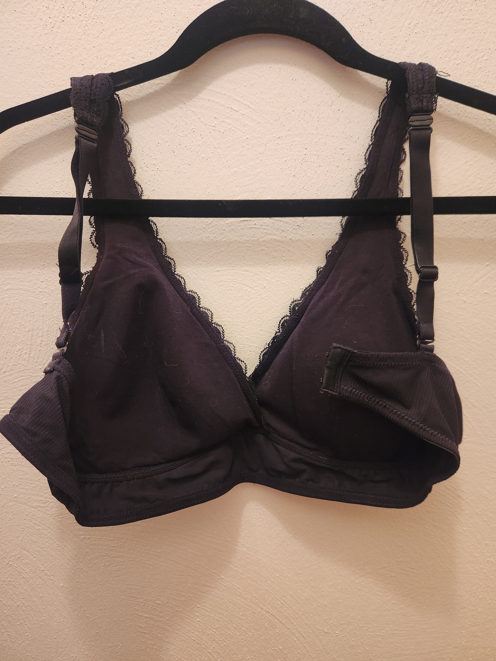 SO Lace Bralette Bundle in Hot Pink & Black Size M - Picture 7 of 9